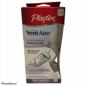 NWT Playtex Baby VentAire 6 Ounce Bottles Complete